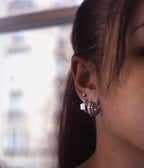 Boucles d'oreilles Sam (Acier)