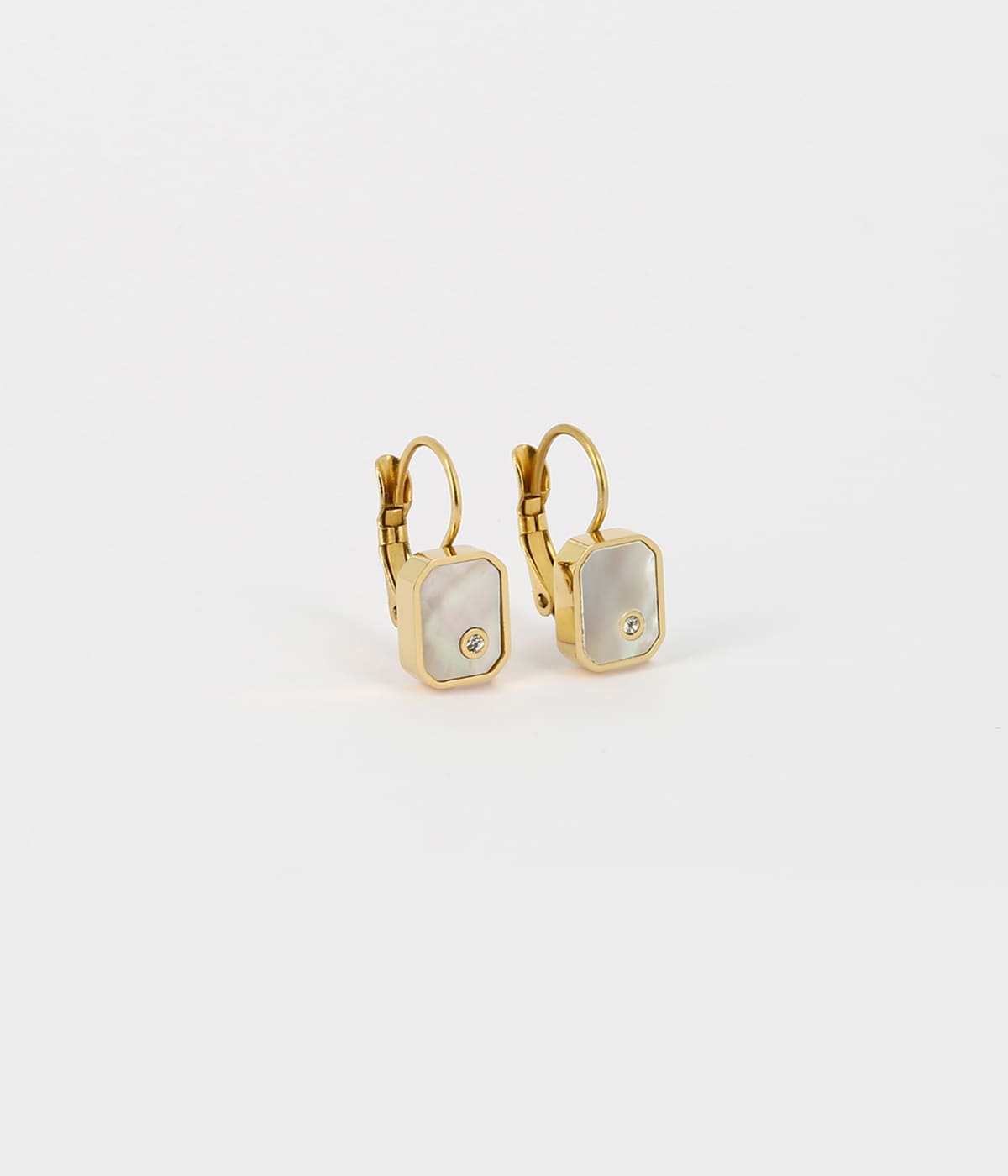 Boucles d'oreilles Sami (Acier doré)