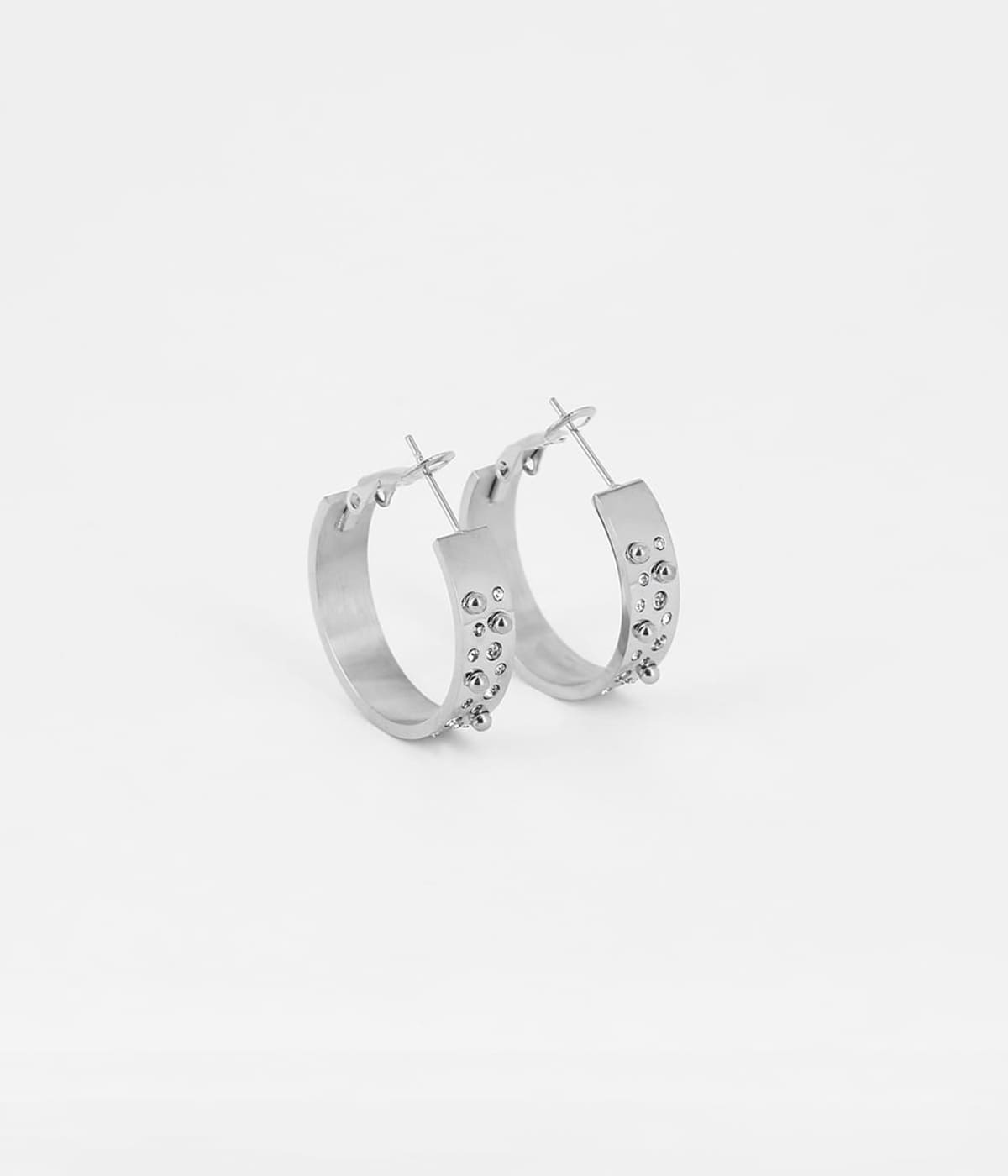 Boucles d'oreilles Sheila (Acier)