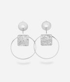 Boucles d’oreilles Tapiès (Acier)