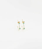 Boucles d'oreilles Tiradente (Acier doré)