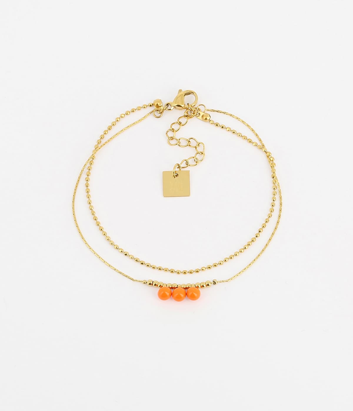 Bracelet Ikiyo (Acier doré)