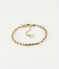 Bracelet Messaline (Acier doré)