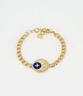 Bracelet Nuit Etoilée (Acier doré)