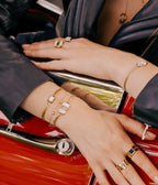 Bracelet Keno (Acier doré)