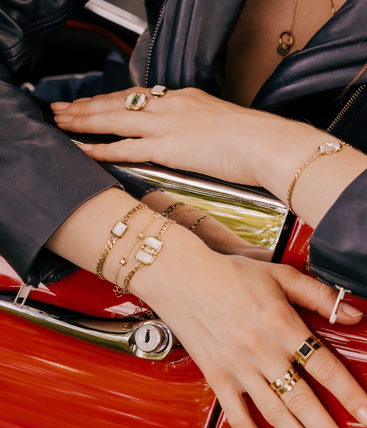 Bracelet Keno (Acier doré)