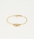 Bracelet Sai (Acier doré)