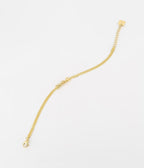 Bracelet Smiley (Acier doré)