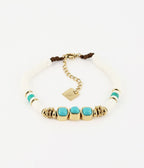 Bracelet Threedots (Acier doré)