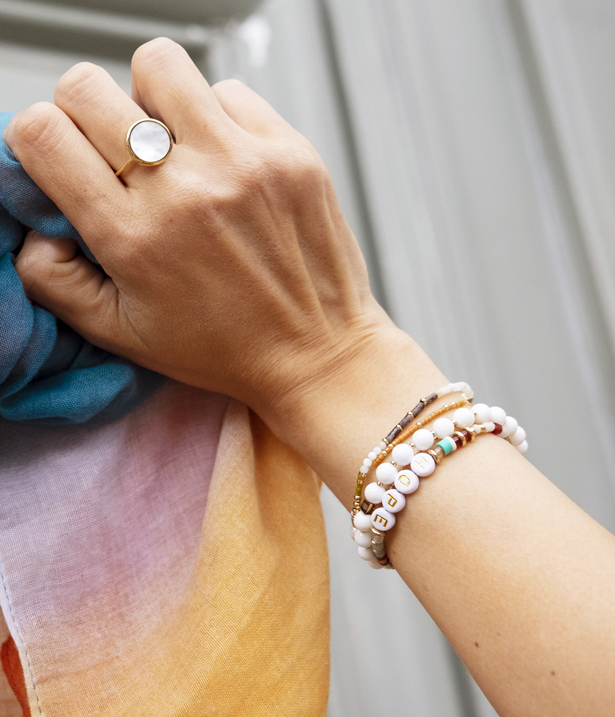 Bracelet Savane (Acier doré)