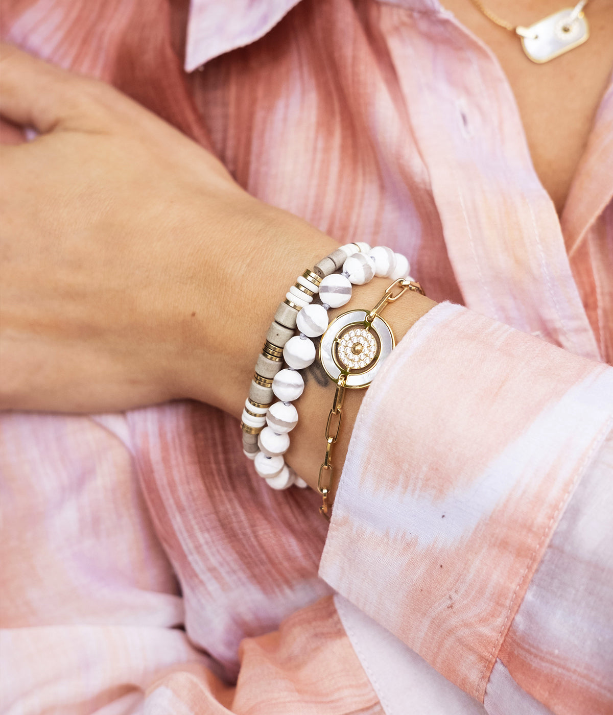 Bracelet Morena (Acier doré)