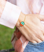 Bracelet Karabos (Acier doré)