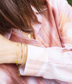 Bracelet Orlane (Acier doré)
