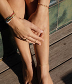 Bracelet Billes (Acier doré)