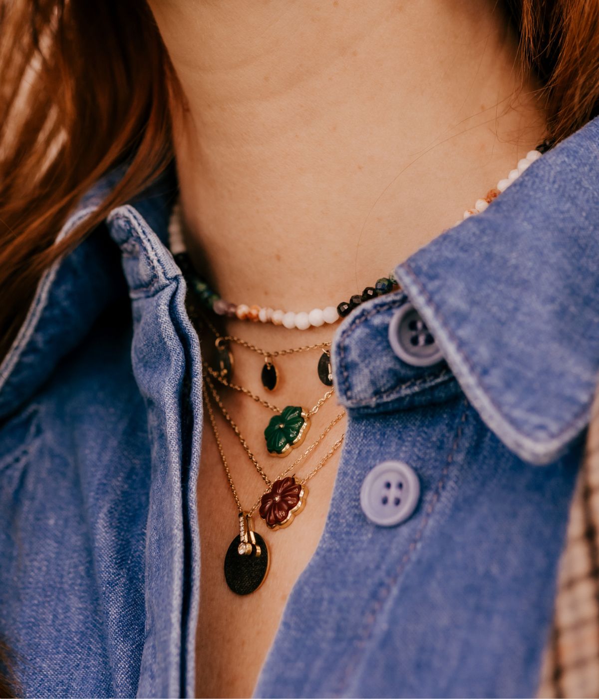 Collier Anya (Acier)