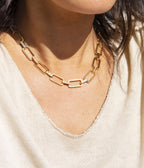 Collier Duhka (Acier doré)