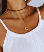 Collier Liwana (Acier doré)