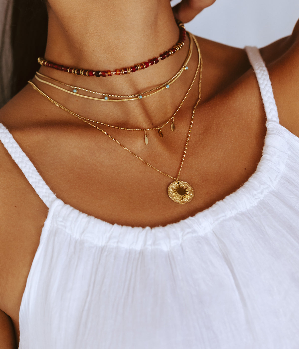 Collier Sunset (Acier)