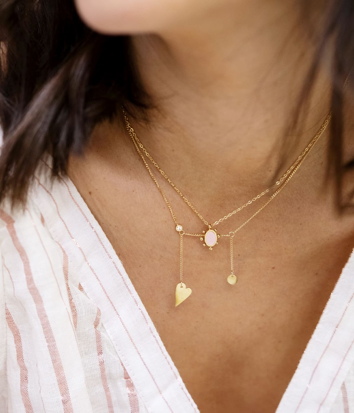 Collier Riftan (Acier doré)