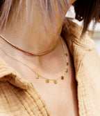 Collier Jessica (Acier doré)
