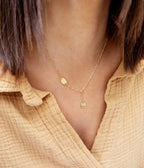 Collier Milya (Acier doré)