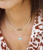Collier Victoire (Acier doré)