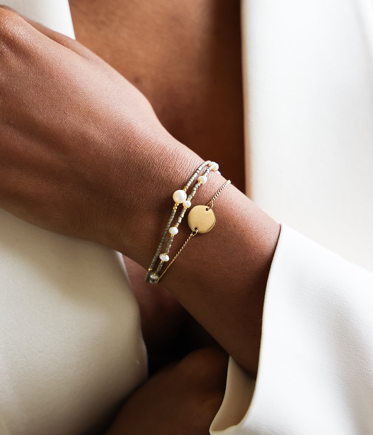 Bracelets Caletta (Acier doré)